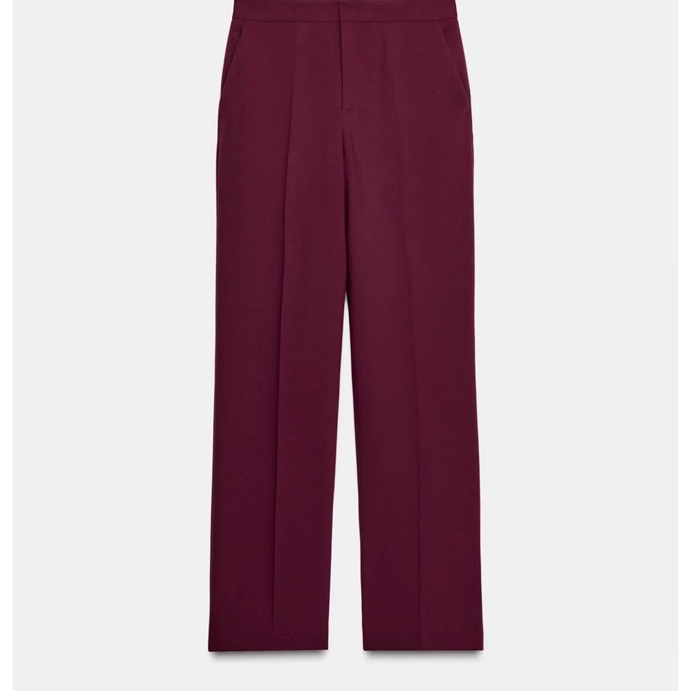 Zara Women’s Deep Burgundy Dress Pants
